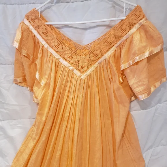BEAUTIFUL VINTAGE DRESSING GOWN sizeL Women's Nightgown - Picture 4 of 5